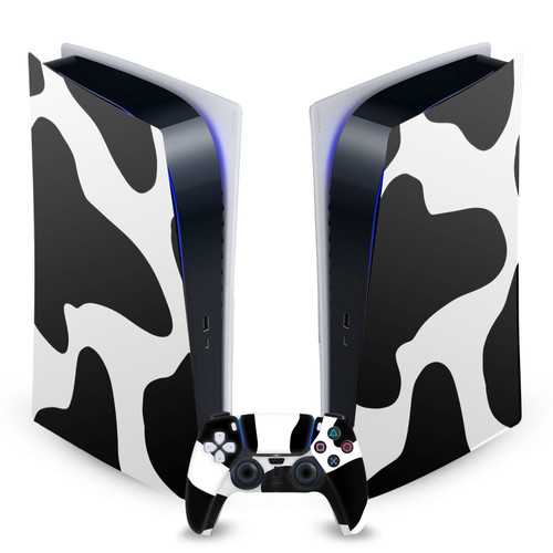 Grace Illustration Art Mix Cow Vinyl Sticker Skin Decal Cover for Sony PS5 Digital Edition Bundle