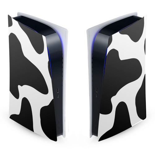 Grace Illustration Art Mix Cow Vinyl Sticker Skin Decal Cover for Sony PS5 Digital Edition Console
