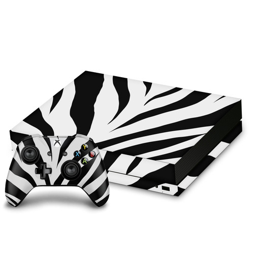 Grace Illustration Art Mix Zebra Vinyl Sticker Skin Decal Cover for Microsoft Xbox One X Bundle