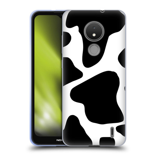 Grace Illustration Animal Prints Cow Soft Gel Case for Nokia C21