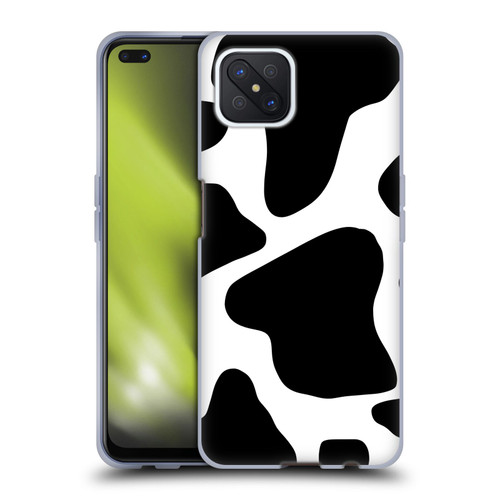 Grace Illustration Animal Prints Cow Soft Gel Case for OPPO Reno4 Z 5G