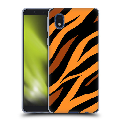 Grace Illustration Animal Prints Tiger Soft Gel Case for Samsung Galaxy A01 Core (2020)