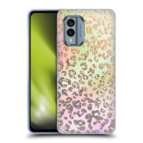 Monika Strigel Dreamland Gold Leopard Soft Gel Case for Nokia X30