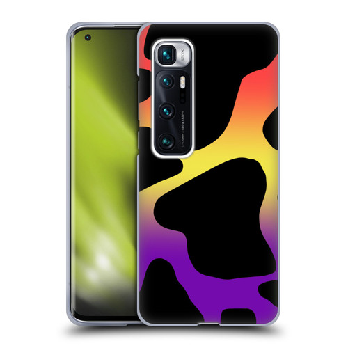 Grace Illustration Cow Prints Sunset Soft Gel Case for Xiaomi Mi 10 Ultra 5G