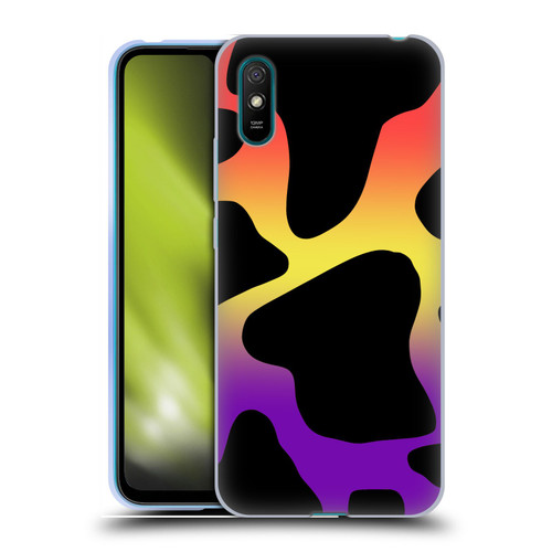 Grace Illustration Cow Prints Sunset Soft Gel Case for Xiaomi Redmi 9A / Redmi 9AT