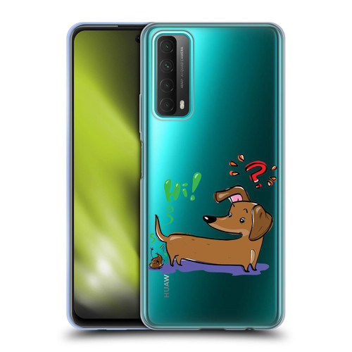 Grace Illustration Dogs Dachshund Soft Gel Case for Huawei P Smart (2021)