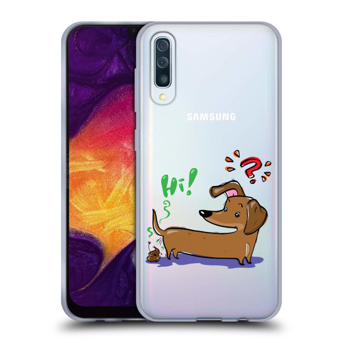 Grace Illustration Dogs Dachshund Soft Gel Case for Samsung Galaxy A50/A30s (2019)
