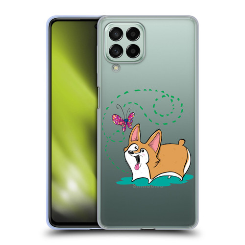 Grace Illustration Dogs Corgi Soft Gel Case for Samsung Galaxy M53 (2022)