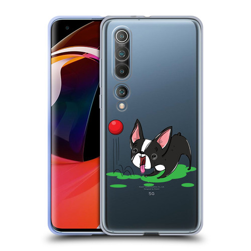 Grace Illustration Dogs Boston Terrier Soft Gel Case for Xiaomi Mi 10 5G / Mi 10 Pro 5G