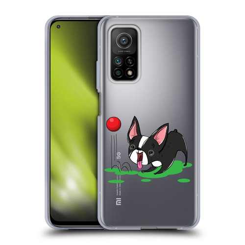 Grace Illustration Dogs Boston Terrier Soft Gel Case for Xiaomi Mi 10T 5G