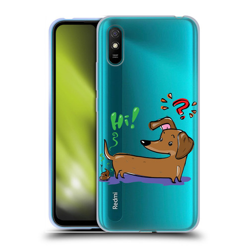 Grace Illustration Dogs Dachshund Soft Gel Case for Xiaomi Redmi 9A / Redmi 9AT