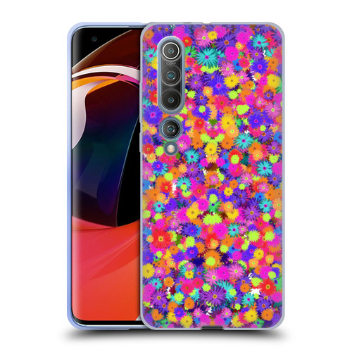 Grace Illustration Lovely Floral Daisies Soft Gel Case for Xiaomi Mi 10 5G / Mi 10 Pro 5G