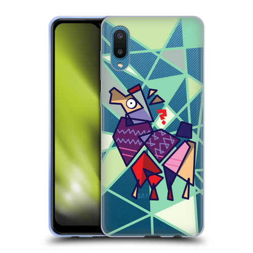 Grace Illustration Llama Cubist Soft Gel Case for Samsung Galaxy A02/M02 (2021)