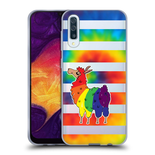 Grace Illustration Llama Pride Soft Gel Case for Samsung Galaxy A50/A30s (2019)