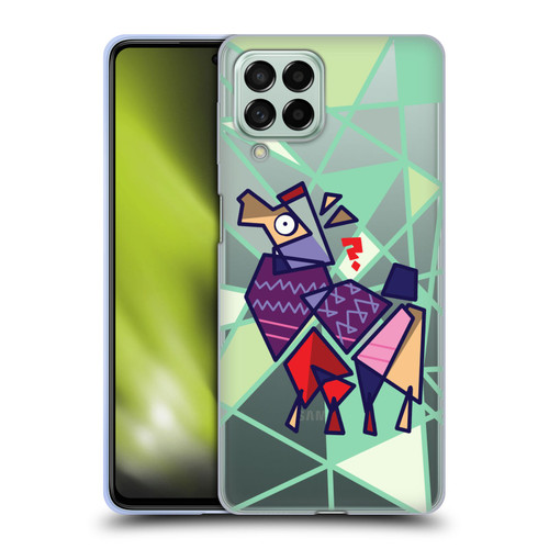 Grace Illustration Llama Cubist Soft Gel Case for Samsung Galaxy M53 (2022)