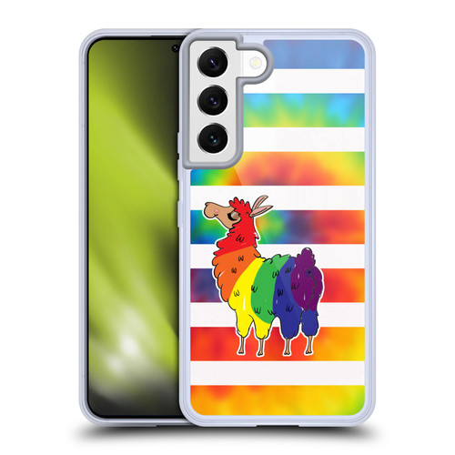 Grace Illustration Llama Pride Soft Gel Case for Samsung Galaxy S22 5G