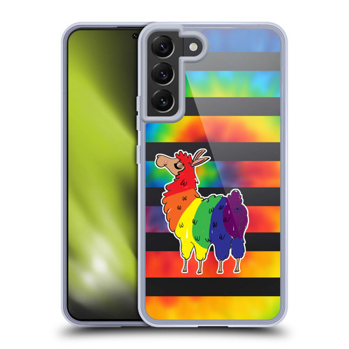 Grace Illustration Llama Pride Soft Gel Case for Samsung Galaxy S22+ 5G