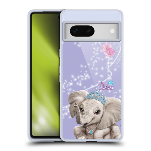 Animal Club International Royal Faces Elephant Soft Gel Case for Google Pixel 7