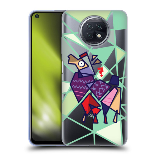 Grace Illustration Llama Cubist Soft Gel Case for Xiaomi Redmi Note 9T 5G