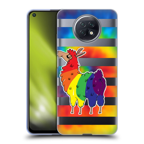 Grace Illustration Llama Pride Soft Gel Case for Xiaomi Redmi Note 9T 5G