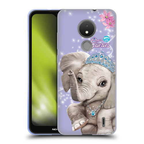 Animal Club International Royal Faces Elephant Soft Gel Case for Nokia C21
