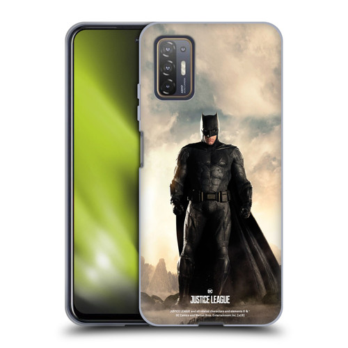 Justice League Movie Character Posters Batman Soft Gel Case for HTC Desire 21 Pro 5G