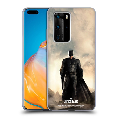Justice League Movie Character Posters Batman Soft Gel Case for Huawei P40 Pro / P40 Pro Plus 5G