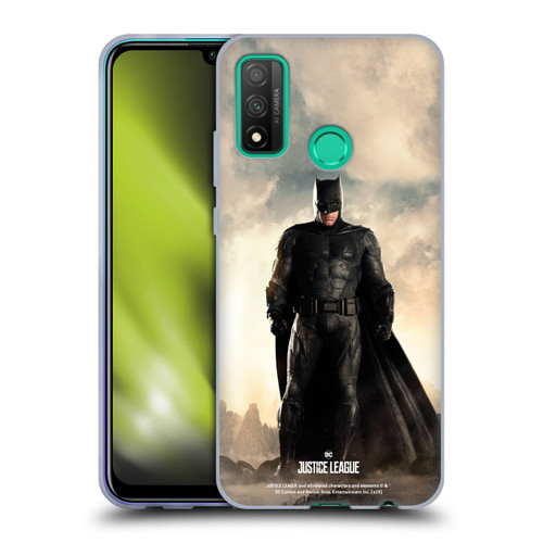 Justice League Movie Character Posters Batman Soft Gel Case for Huawei P Smart (2020)