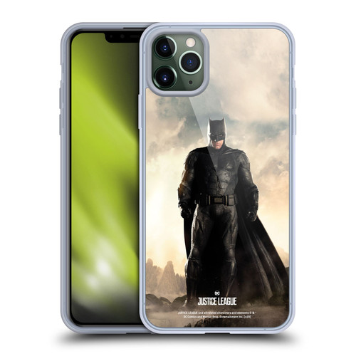 Justice League Movie Character Posters Batman Soft Gel Case for Apple iPhone 11 Pro Max