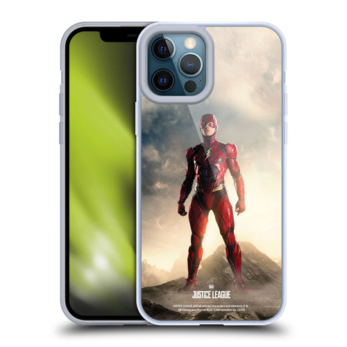 Justice League Movie Character Posters The Flash Soft Gel Case for Apple iPhone 12 Pro Max