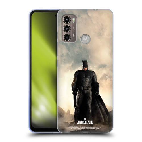 Justice League Movie Character Posters Batman Soft Gel Case for Motorola Moto G60 / Moto G40 Fusion