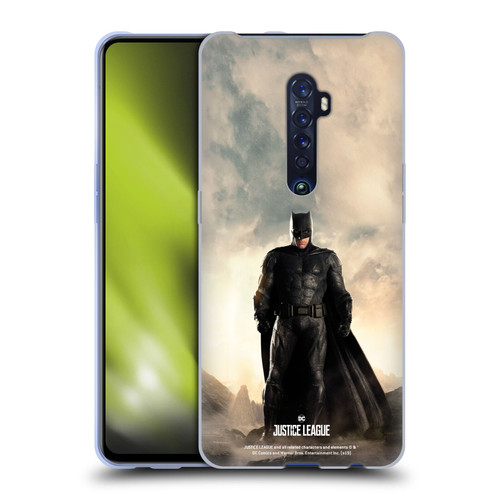 Justice League Movie Character Posters Batman Soft Gel Case for OPPO Reno 2