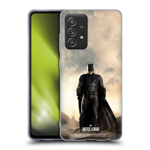 Justice League Movie Character Posters Batman Soft Gel Case for Samsung Galaxy A52 / A52s / 5G (2021)
