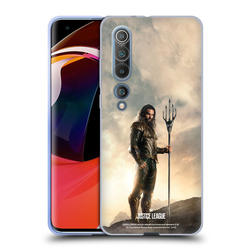 Justice League Movie Character Posters Aquaman Soft Gel Case for Xiaomi Mi 10 5G / Mi 10 Pro 5G