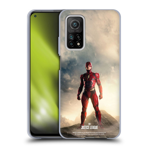 Justice League Movie Character Posters The Flash Soft Gel Case for Xiaomi Mi 10T 5G