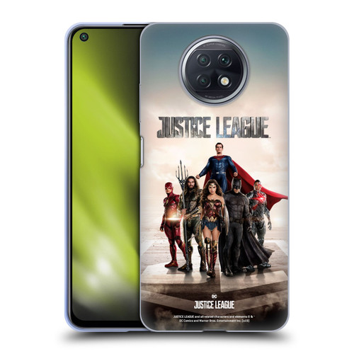 Justice League Movie Character Posters Group Soft Gel Case for Xiaomi Redmi Note 9T 5G