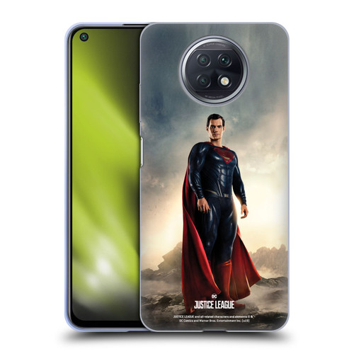 Justice League Movie Character Posters Superman Soft Gel Case for Xiaomi Redmi Note 9T 5G
