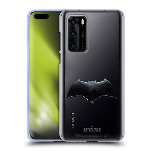 Justice League Movie Logos Batman Soft Gel Case for Huawei P40 5G