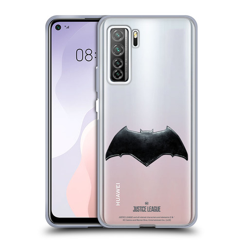 Justice League Movie Logos Batman Soft Gel Case for Huawei Nova 7 SE/P40 Lite 5G
