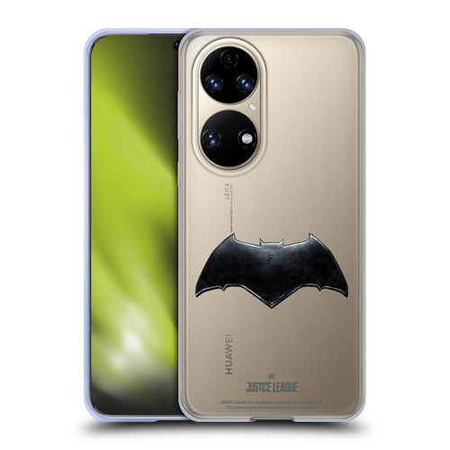 Justice League Movie Logos Batman Soft Gel Case for Huawei P50