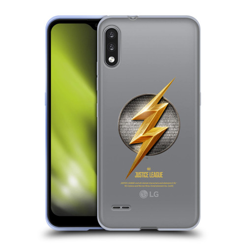 Justice League Movie Logos The Flash Soft Gel Case for LG K22