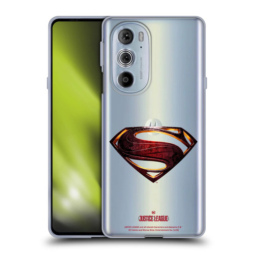 Justice League Movie Logos Superman Soft Gel Case for Motorola Edge X30