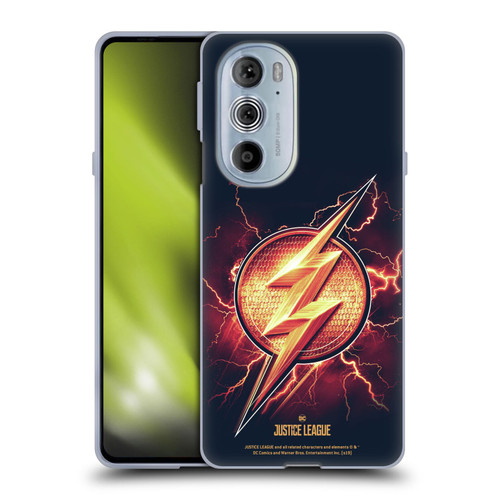 Justice League Movie Logos The Flash 2 Soft Gel Case for Motorola Edge X30