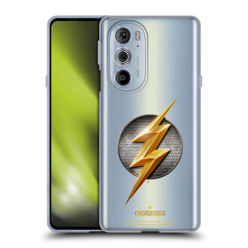 Justice League Movie Logos The Flash Soft Gel Case for Motorola Edge X30