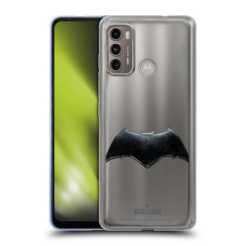 Justice League Movie Logos Batman Soft Gel Case for Motorola Moto G60 / Moto G40 Fusion