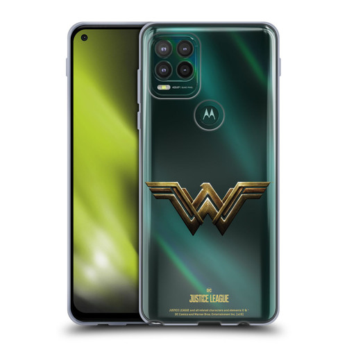 Justice League Movie Logos Wonder Woman Soft Gel Case for Motorola Moto G Stylus 5G 2021