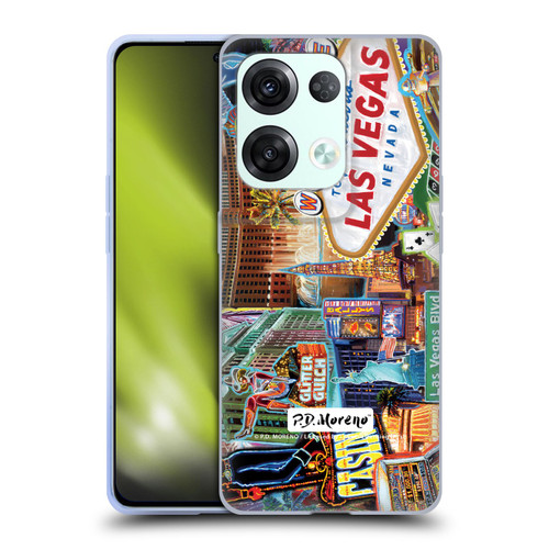 P.D. Moreno Cities Las Vegas 1 Soft Gel Case for OPPO Reno8 Pro