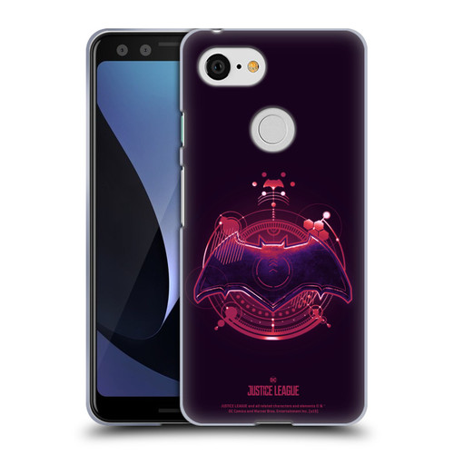 Justice League Movie Logos Batman 2 Soft Gel Case for Google Pixel 3
