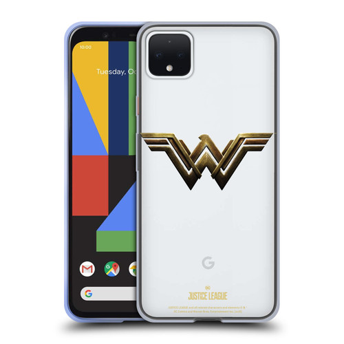 Justice League Movie Logos Wonder Woman Soft Gel Case for Google Pixel 4 XL