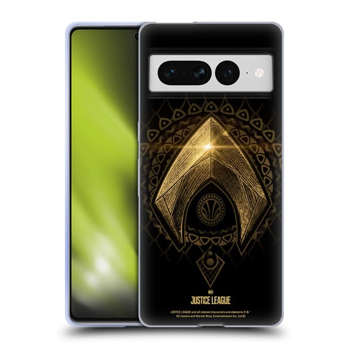 Justice League Movie Logos Aquaman 2 Soft Gel Case for Google Pixel 7 Pro